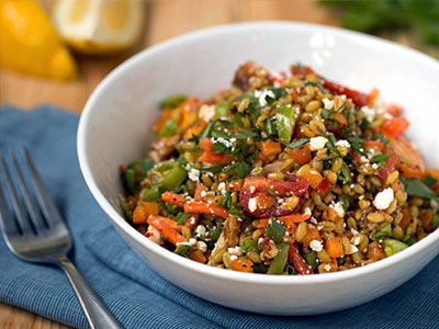 Veg Freekeh Pilaf
